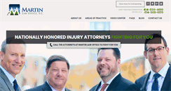 Desktop Screenshot of martin-law-office.com